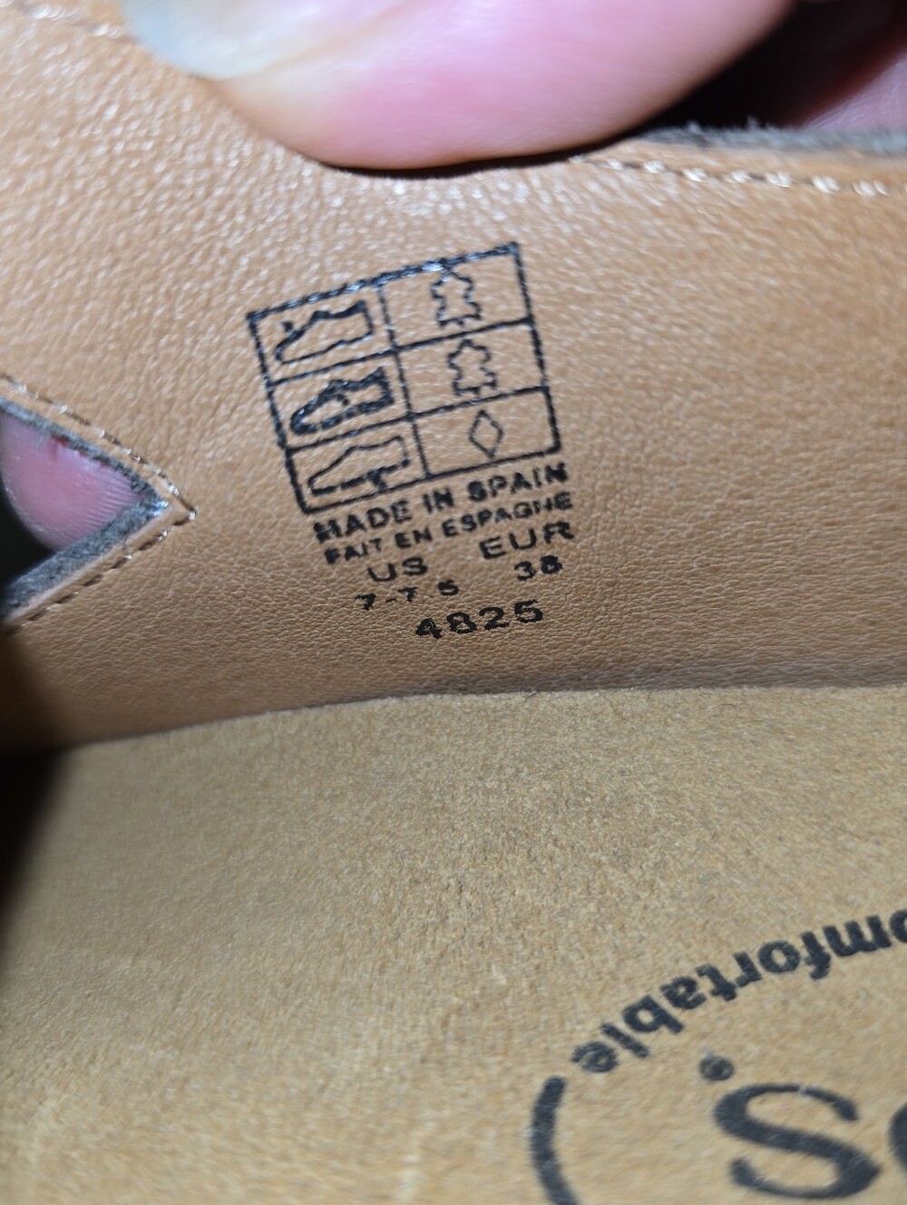 Taos Women's Ultimate Leather Mary Jane Shoes Grey 38 7-7.5 Orthotic LIKE NEW - Picture 8 of 8